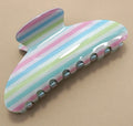 Stripe Hair Clip