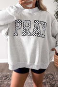 Pray Polka Dot Mockneck