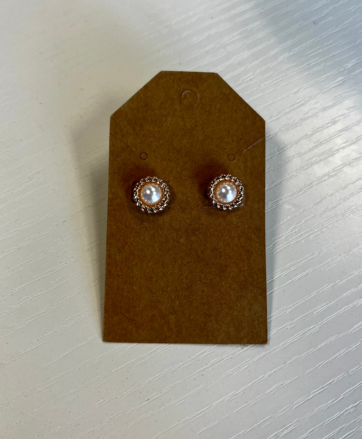 Pearl Stud Earrings