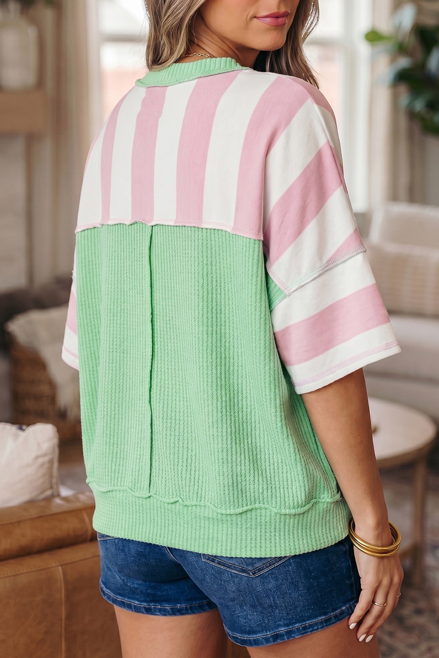 Claire Stripe Top