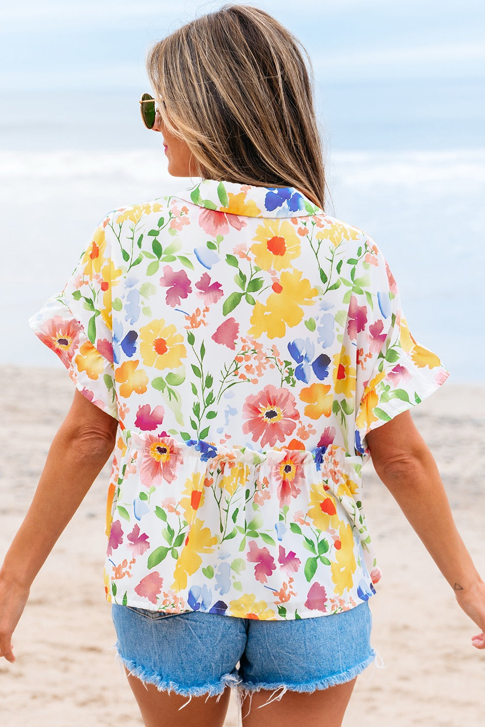 Blaire Blooming Blouse Top