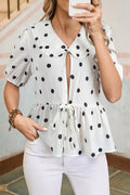 Dot Blouse Top