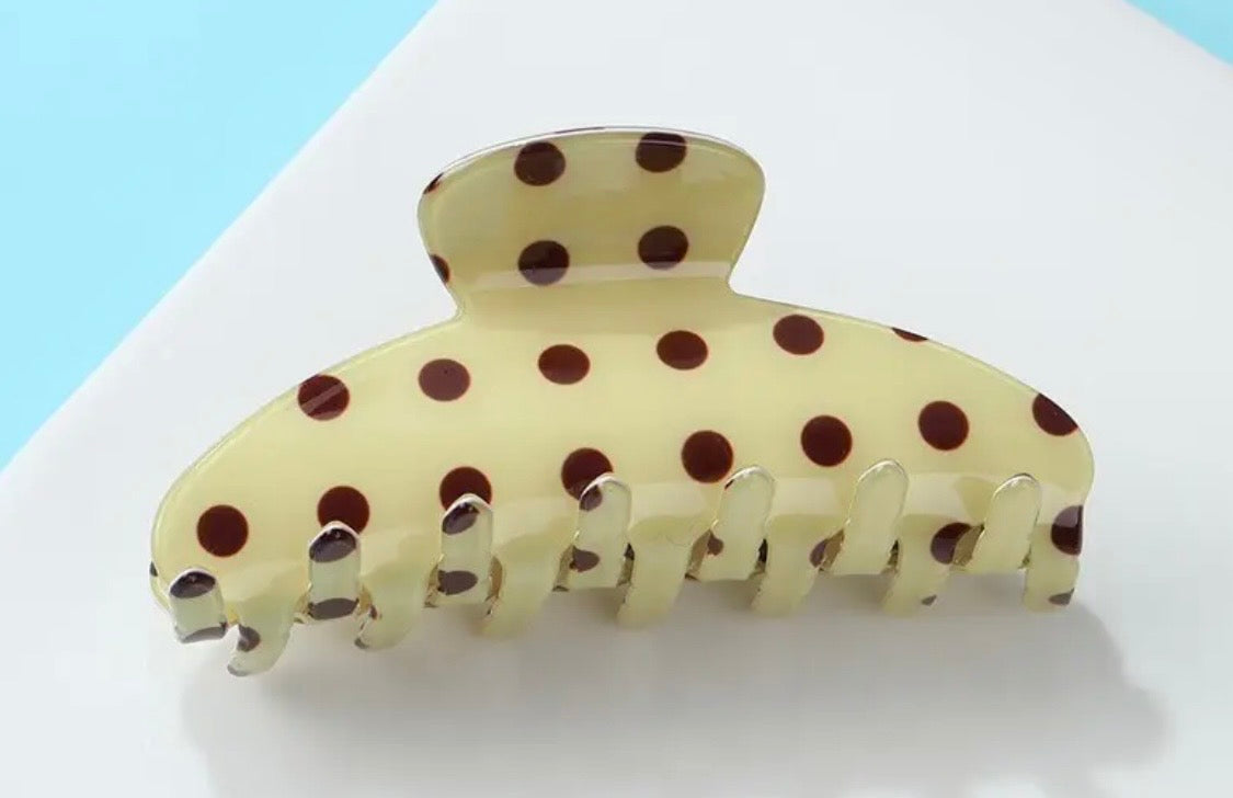 Polka Dot Hair Clip