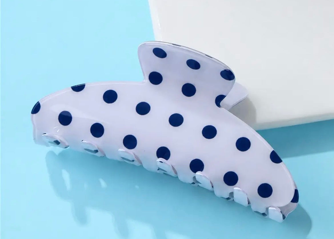 Polka Dot Hair Clip