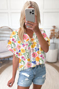 Blaire Blooming Blouse Top