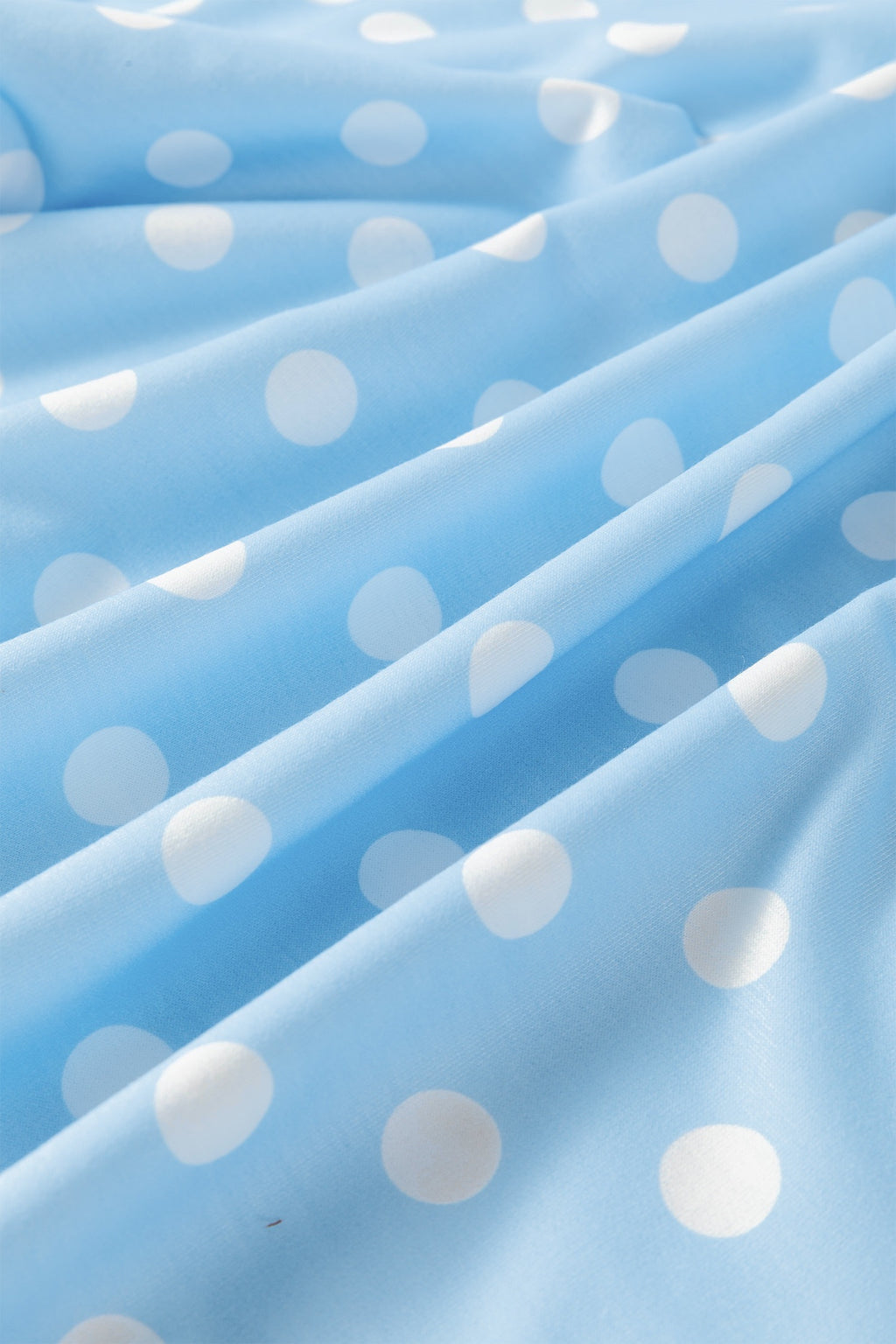 Blue Polka Dot Set