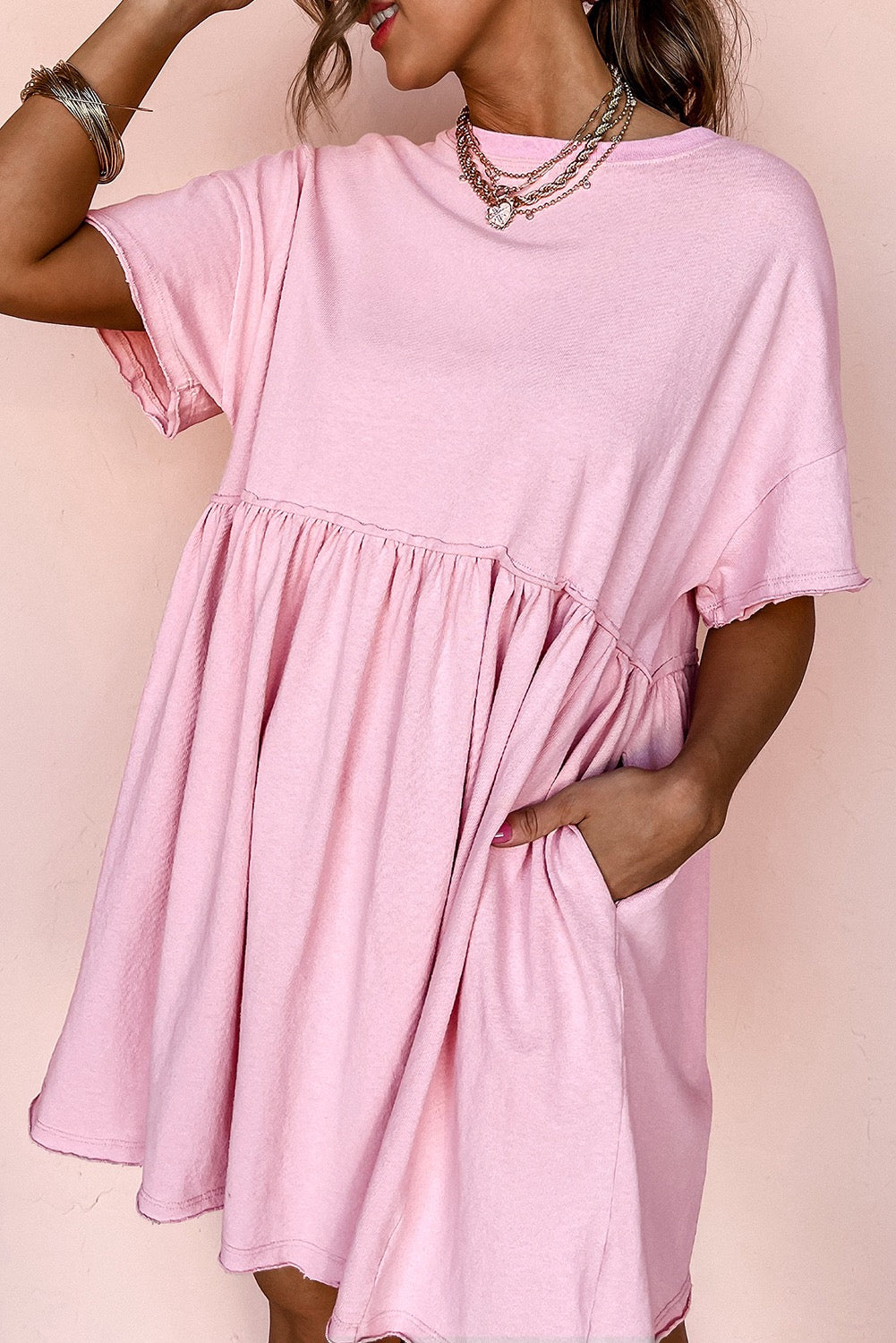 Saylor Babydoll Dress
