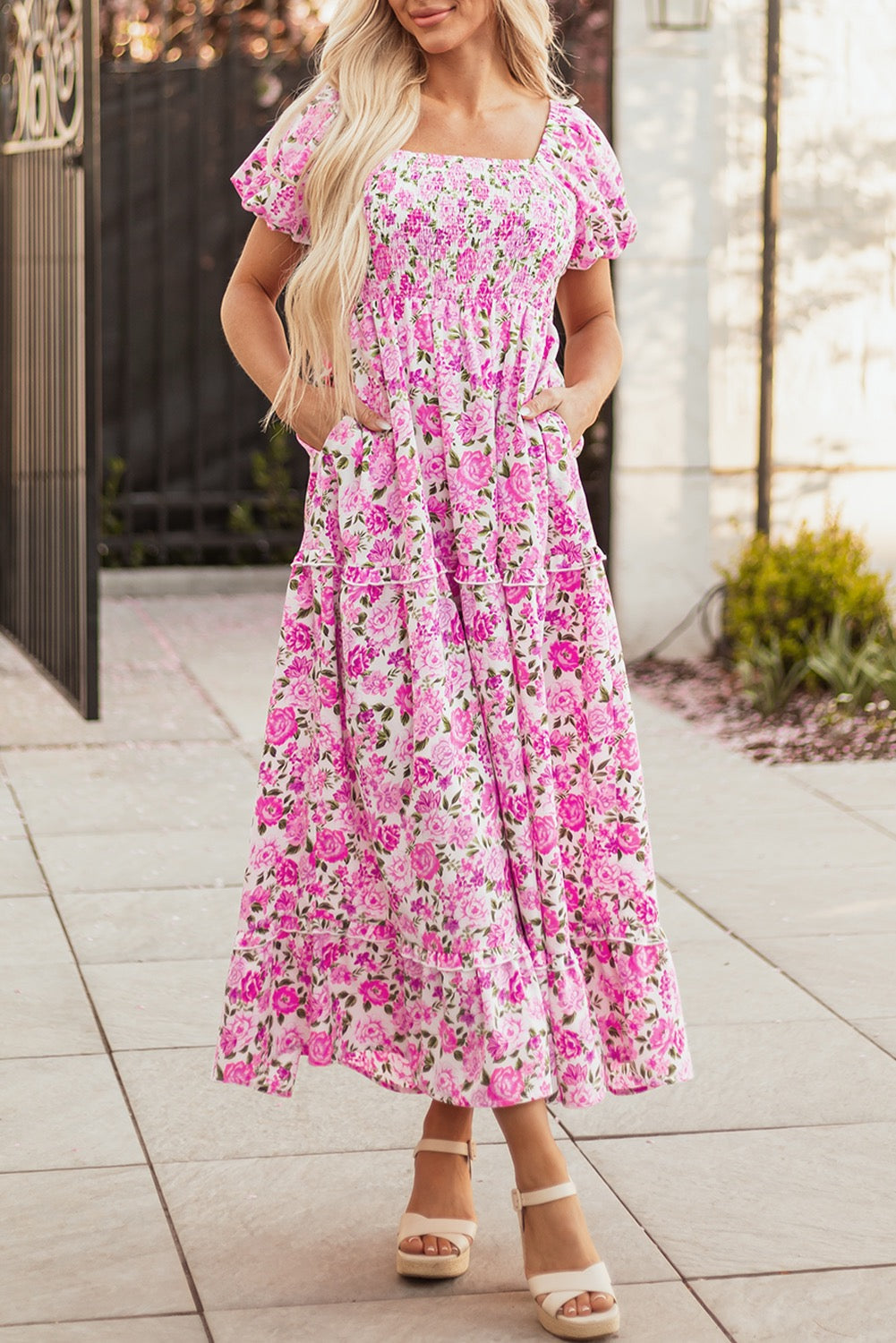 Kate Floral Maxi Dress